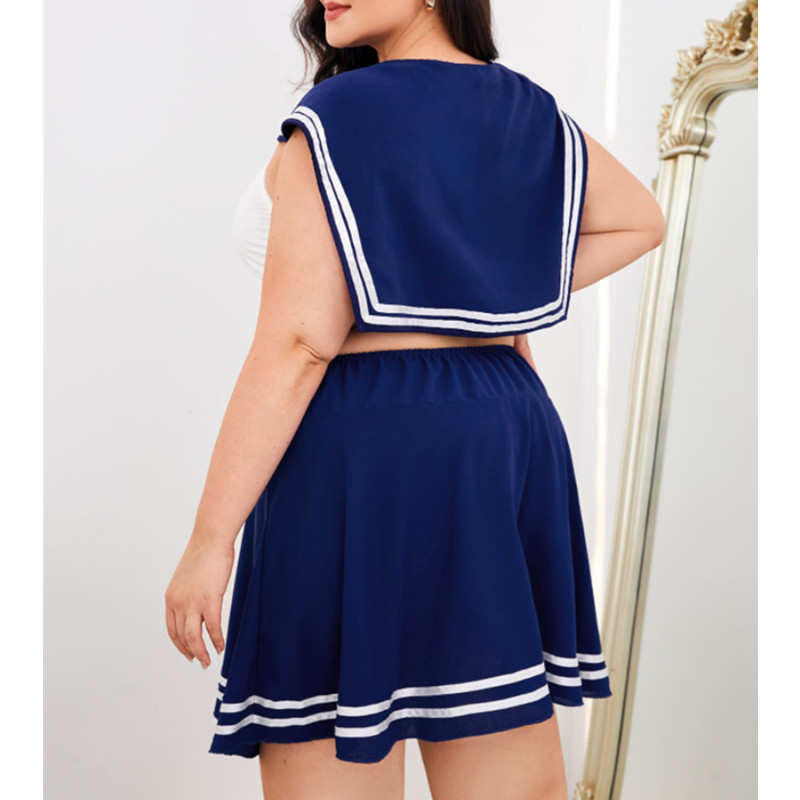 Kvindelig universitet cosplay ensartet fristelse 3 stykke fabriksproduktion